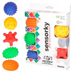 Сенсорные шарики Hencz Toys Sensorky 5 шт. цена и информация | Игрушки для малышей | kaup24.ee