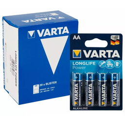 Battery Varta AA 20x4 цена и информация | Батарейки | kaup24.ee