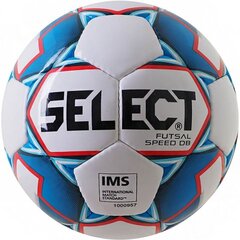 Saalijalgpalli pall Select Futsal Speed DB 14845, valge/sinine hind ja info | Jalgpalli pallid | kaup24.ee