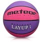 Korvpall Meteor LayUp 3 roosa/lilla 07081 цена и информация | Korvpallid | kaup24.ee