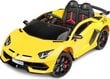 Juhtmeta sõiduk Toyz Lamborghini, kollane hind ja info | Laste elektriautod | kaup24.ee