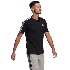 T-särk meestele Adidas Essentials M GL3732, must цена и информация | Мужские футболки | kaup24.ee