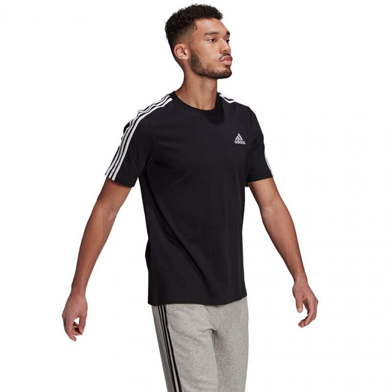 T-särk meestele Adidas Essentials M GL3732, must hind ja info | Meeste T-särgid | kaup24.ee