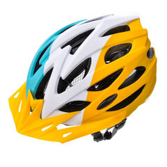 Велошлем Meteor Marven, желтый/белый/синий/, размер L (58-61 см) цена и информация | Шлемы | kaup24.ee