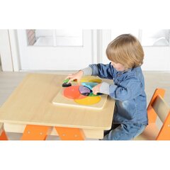 Puidust hariduslik kriiditahvel Masterkidz värvide segamiseks hind ja info | Arendavad mänguasjad | kaup24.ee