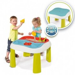 Игровой стол с водой и песком SMOBY Water Table 2-в-1  цена и информация | Игрушки для песка, воды, пляжа | kaup24.ee