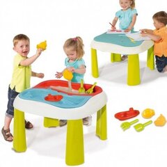 Игровой стол с водой и песком SMOBY Water Table 2-в-1  цена и информация | Игрушки для песка, воды, пляжа | kaup24.ee