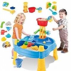 Водный столик WOOPIE Water Table 2in1 Sandbox Mill, 14 эл. цена и информация | Игрушки для мальчиков | kaup24.ee