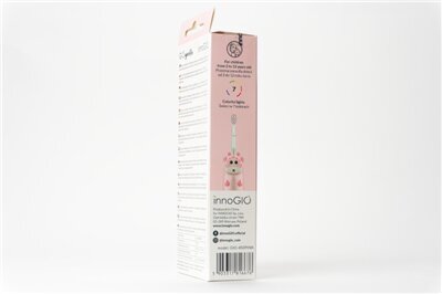 InnoGiO elektriline hambahari kaelkirjak roosa GIO-450PINK hind ja info | Elektrilised hambaharjad | kaup24.ee