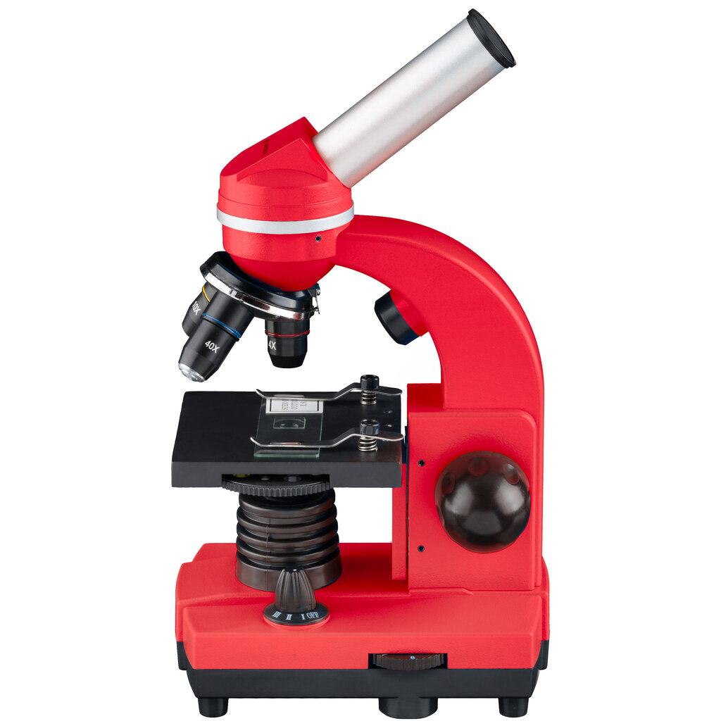 BRESSER Junior mikroskoop BIOLUX SEL punane цена и информация | Mikroskoobid ja teleskoobid | kaup24.ee