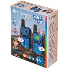 BRESSER JUNIOR Walkie Talkie komplekt, sinine hind ja info | Raadiosaatjad | kaup24.ee