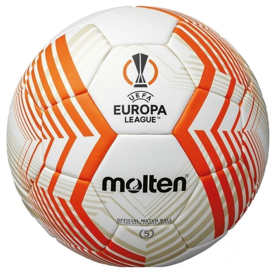 UEFA Euroopa Liiga ametlik pall 2022/23, suurus 5 5000 цена и информация | Jalgpalli pallid | kaup24.ee