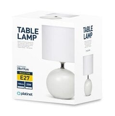 Настольная лампа Platinet PTL20217W, 28 см, белая цена и информация | Настольная лампа | kaup24.ee