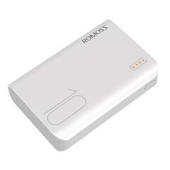 Повербанк Romoss Sense 4 Mini 10000mAh (белый) цена и информация | Зарядные устройства Power bank | kaup24.ee