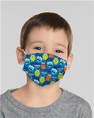 Хлопковая детская маска для лица Омега OCCFM_6, 15х25 см цена и информация | Аптечки | kaup24.ee