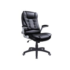 Кресло руководителя с обивкой из искусственной кожи SONGMICS OBG51B цена и информация | Офисные кресла | kaup24.ee