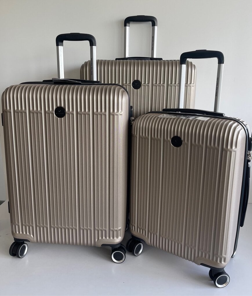 Keskmise reisi kohver Airtex 630/M, šampanja värv hind ja info | Kohvrid, reisikotid | kaup24.ee