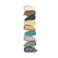 Lauvärvi palett Kiko Milano Glamour Multi Finish Eyeshadow Palette, 06 Green Vibes цена и информация | Тушь, средства для роста ресниц, тени для век, карандаши для глаз | kaup24.ee