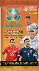 Футбольные карточки Комплект карт UEFA EURO 2020 Kick Off 2021 (Nordic Edition) цена и информация | Коллекционные карточки | kaup24.ee