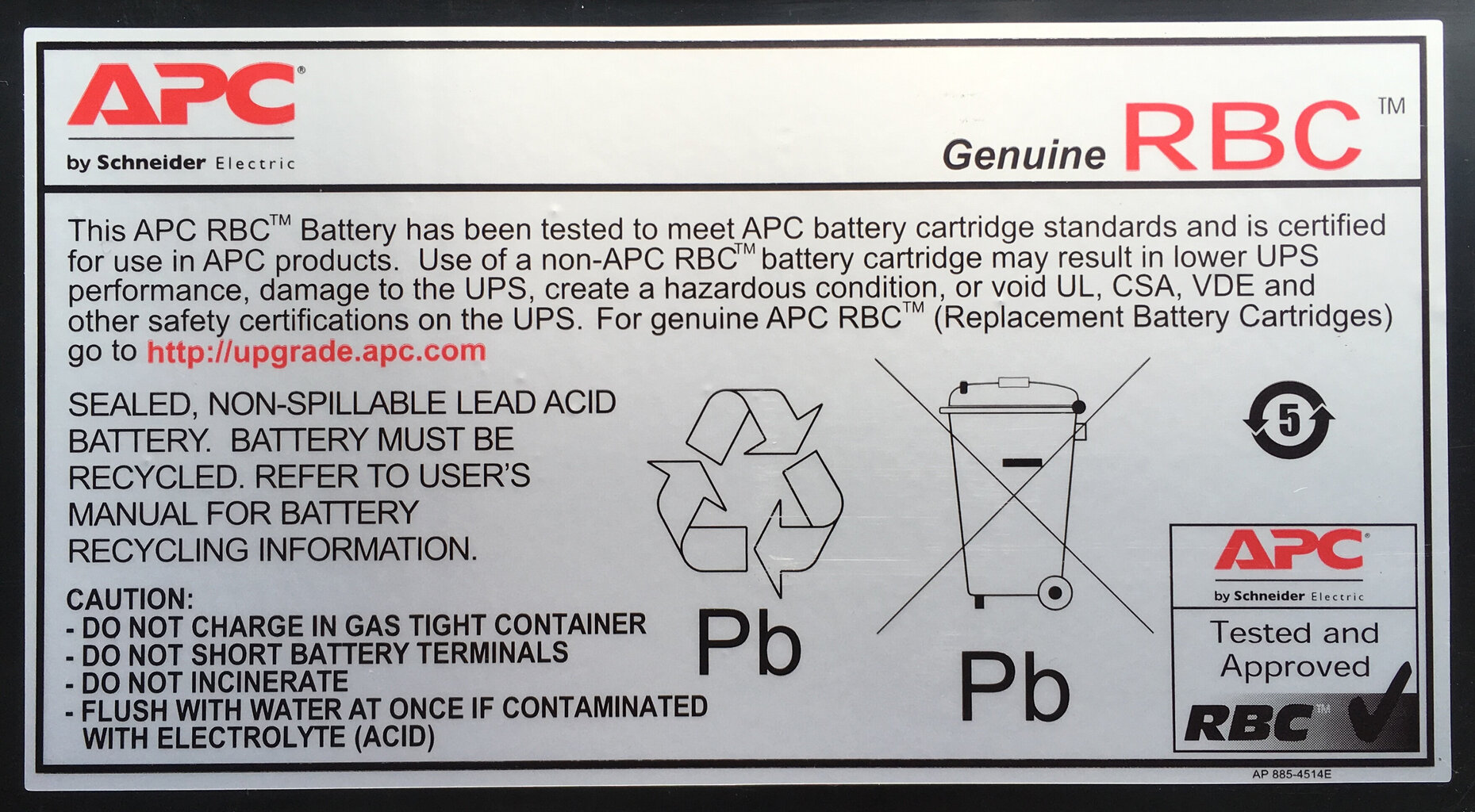 APC RBC48 hind ja info | Puhvertoiteallikad (UPS) | kaup24.ee