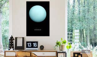 Pilt - Uranus (1 Part) Vertical 60x90 cm hind ja info | Seinapildid | kaup24.ee