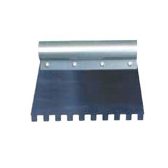 Liimikamm, V-hambad alumiiniumist käepidemega, 8 x 8 mm, 20 cm hind ja info | Käsitööriistad | kaup24.ee