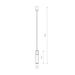 Rippvalgusti Nowodvorski Cylinder L 7867 hind ja info | Rippvalgustid | kaup24.ee