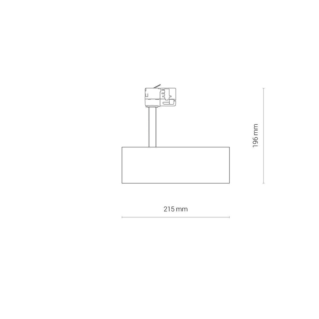 LED valgusti Nowodvorski CTLS Milo 25W 3000K 8762 hind ja info | Rippvalgustid | kaup24.ee