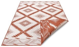 Vaip Northrugs Malibu, 150x80 cm, punane/valge hind ja info | Vaibad | kaup24.ee