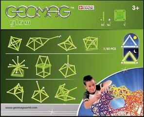 Geomag Blokid Color Glow 30 elementi hind ja info | Klotsid ja konstruktorid | kaup24.ee