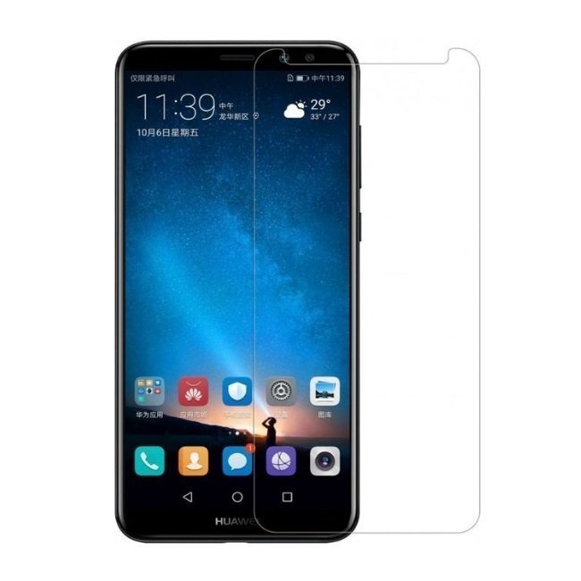 Blun Extreeme Shock ekraanikaitse 0,33 mm / 2,5D klaasist Huawei Mate 10 Lite / Nova 2i / G10 (EU Blister) hind ja info | Ekraani kaitsekiled | kaup24.ee