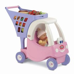 Little Tikes Roosa käru koos ostukorviga hind ja info | Tüdrukute mänguasjad | kaup24.ee