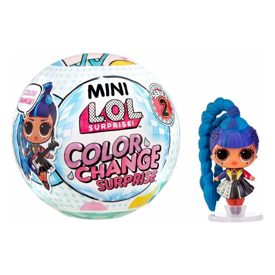 Minisuurused tegelased L.O.L. Surprise! - Color Change, Mini S2 LOL цена и информация | Tüdrukute mänguasjad | kaup24.ee