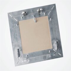 Алюминиевый ревизионный лючок (окрашиваемый), 300x300x25 мм цена и информация | Ревизионные дверцы, принадлежности | kaup24.ee