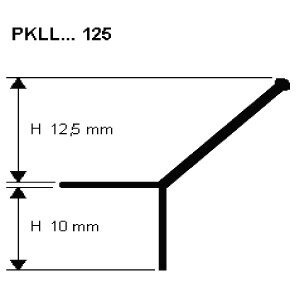 Anodeeritud profiil, h-8, 2.7 m hind ja info | Ühendusprofiilid | kaup24.ee