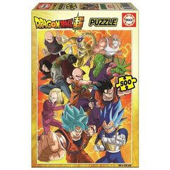 Пазл Educa Dragon Ball Super, 500 деталей цена и информация | Пазлы | kaup24.ee