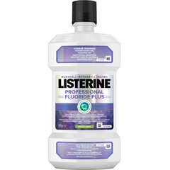 Suuvesi Listerine Professional Fluoride Plus Fresh Mint, 500ml цена и информация | Для ухода за зубами | kaup24.ee