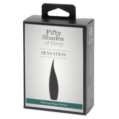 Vibraator Fifty Shades of Grey Sensation Flickering Tongue Must цена и информация | Вибраторы | kaup24.ee