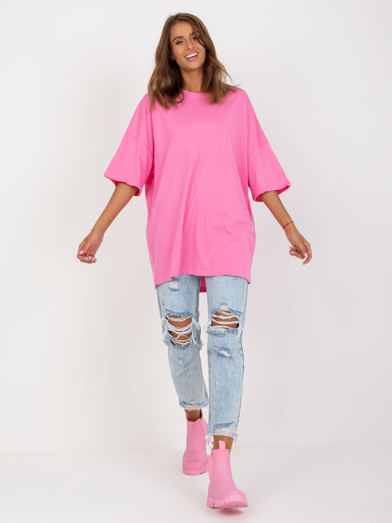 Naiste roosa vabaaja pluus hind ja info | Naiste pluusid, särgid | kaup24.ee