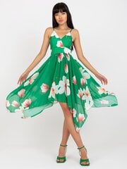 Naiste roheline ühesuurune kleit hind ja info | Kleidid | kaup24.ee