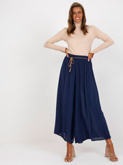 темно-синие классические женские брюки samanta цена и информация | Штаны женские | kaup24.ee