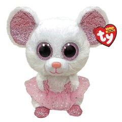 Meteor Pehme mänguasi Ty White baleriin Mouse - Nina 24 cm цена и информация | Мягкие игрушки | kaup24.ee