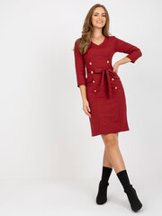 Женское темно-красное коктейльное платье цена и информация | Платья | kaup24.ee