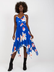 Naiste tumesinine ühe suurusega kleit hind ja info | Kleidid | kaup24.ee