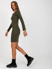 Naiste khakivärvi liibuv kleit hind ja info | Kleidid | kaup24.ee