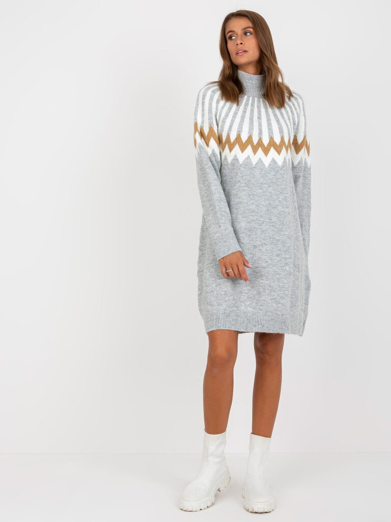 Naiste hall kootud kleit цена и информация | Kleidid | kaup24.ee