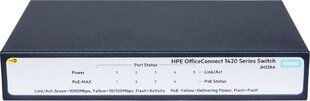 Hewlett Packard Enterprise 1420 5G PoE + (32W) lüliti JH328A hind ja info | Ruuterid | kaup24.ee