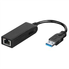 D-Link DUB-1312 LAN 1 Gbps USB 3.0 цена и информация | Кабели и провода | kaup24.ee