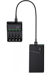 Green Cell VitalCharger laadija 4x AA 2000mAh цена и информация | Зарядные устройства | kaup24.ee