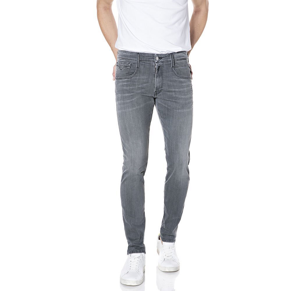 Meeste teksapüksid Replay Anbass, slim fit M914Y-249-874-096-W34/L32 цена и информация | Meeste teksad | kaup24.ee